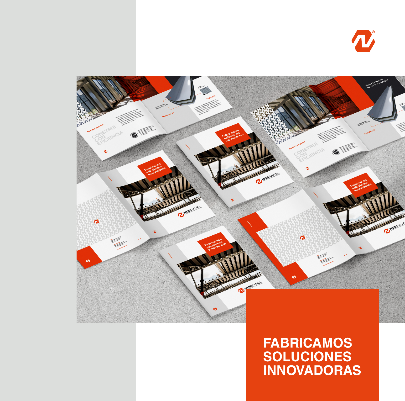 Identidad aplicada a papeleria y stands